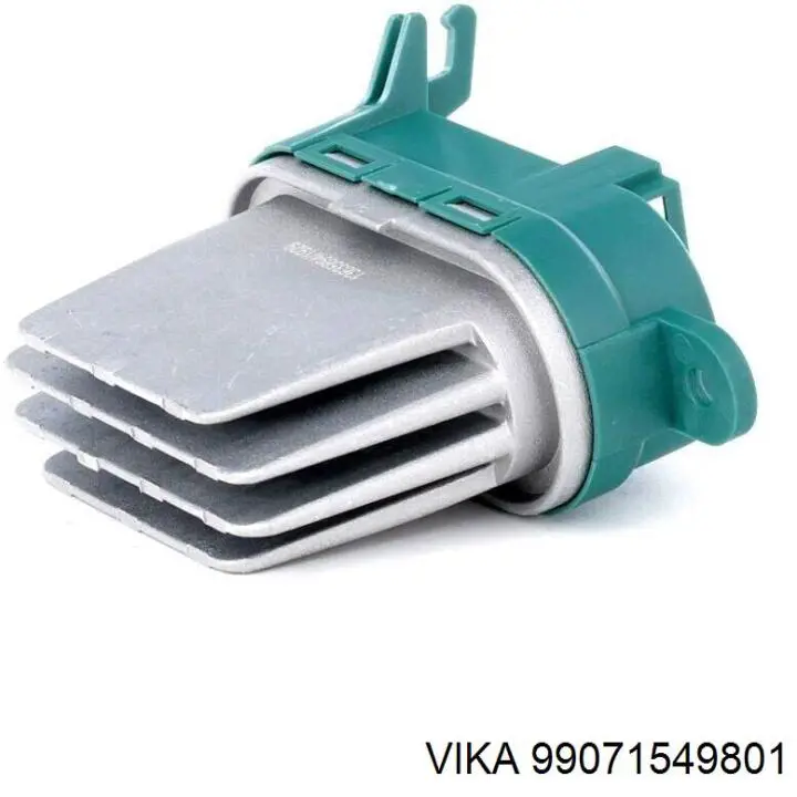 Резистор (сопротивление) вентилятора печки (отопителя салона) задний Vika 99071549801