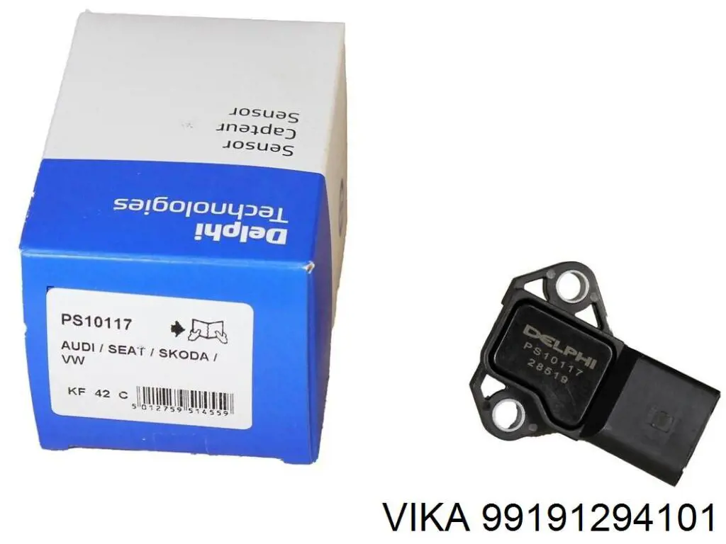 Датчик сигнализации парковки (парктроник) передний боковой Vika 99191294101