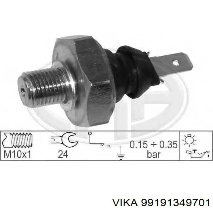 Манометры (указатель давления масла) Volvo 1257137 цена, от 2.53 USD