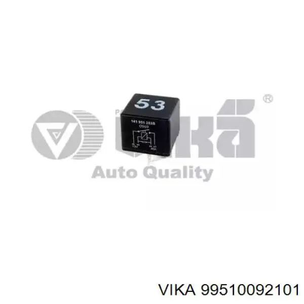 Реле вентилятора 99510092101 Vika