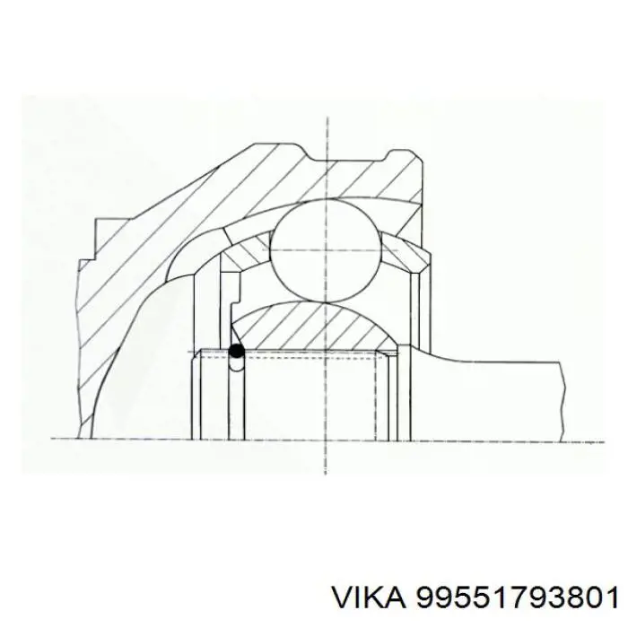 Купить 99551793801 Vika Держатель форсунки омывателя фары (подъемный цилиндр)
