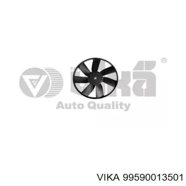 99590013501 Vika электровентилятор охлаждения в сборе (мотор+крыльчатка)