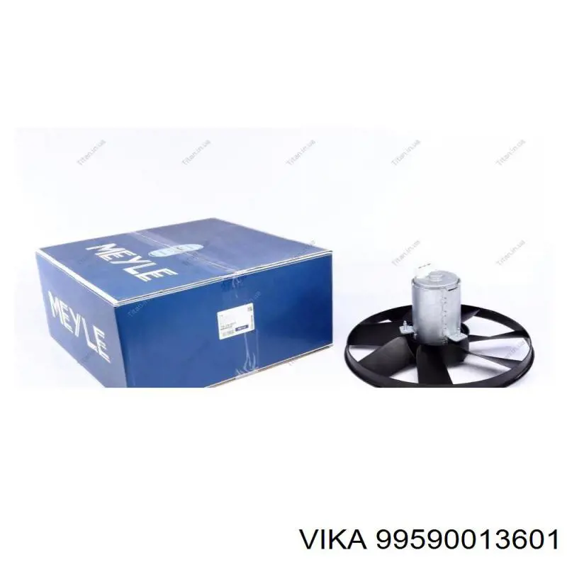 Вентилятор/крыльчатка радиатора охлаждения Vika 99590013601 цена, от 43.57 USD