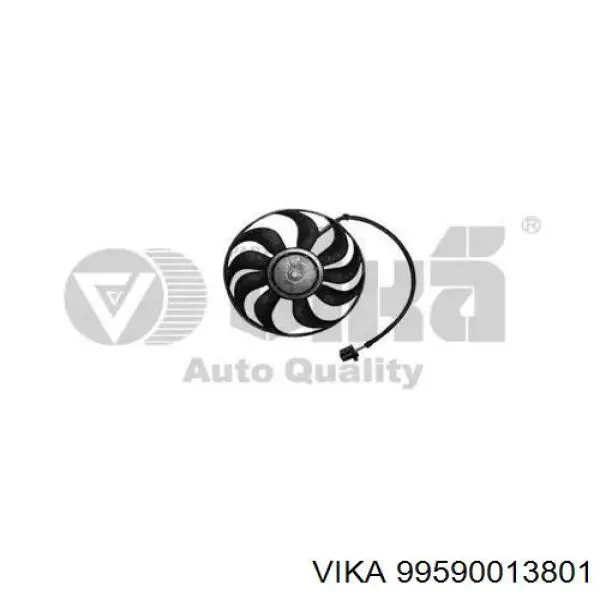 Ventilador (rodete +motor) refrigeración del motor con electromotor completo 99590013801 Vika