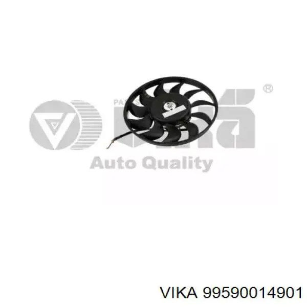 99590014901 Vika электровентилятор охлаждения в сборе (мотор+крыльчатка правый)