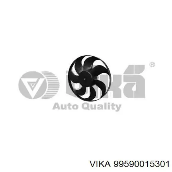 Электровентилятор охлаждения в сборе (мотор+крыльчатка) VIKA 99590015301