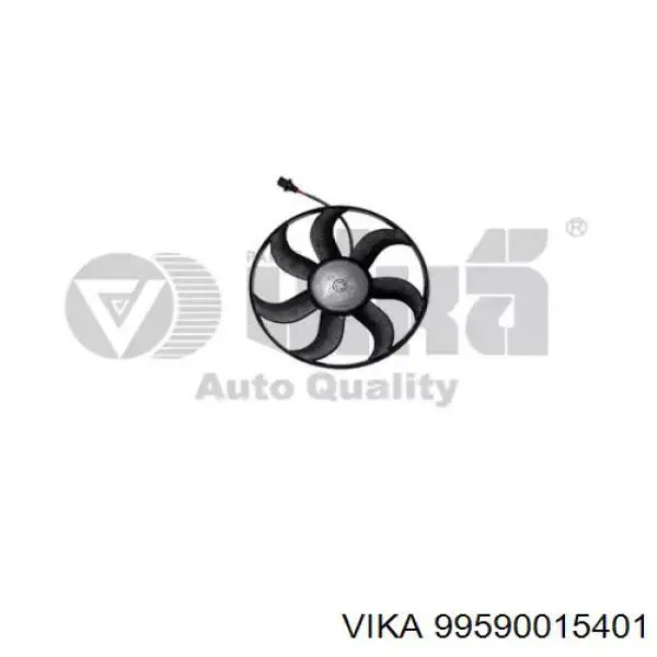 Ventilador (rodete +motor) aire acondicionado con electromotor completo 99590015401 Vika