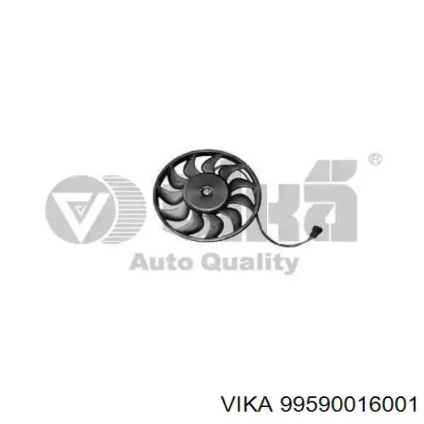 Вентилятор (крыльчатка) радиатора охлаждения Vika 99590016001