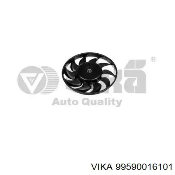 Электровентилятор охлаждения в сборе (мотор+крыльчатка) VIKA 99590016101