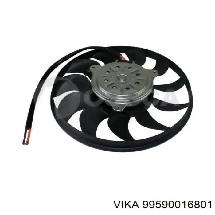 Вентилятор (крыльчатка) радиатора охлаждения Vika 99590016801