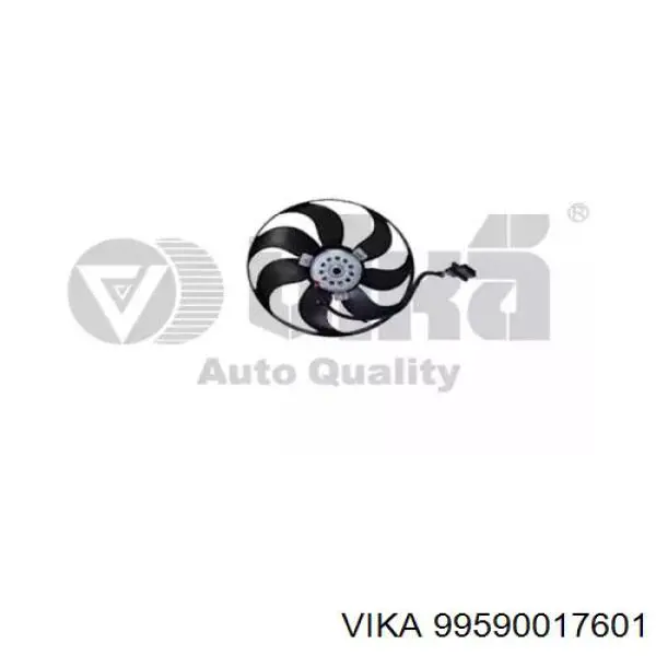 Электровентилятор охлаждения в сборе (мотор+крыльчатка) VIKA 99590017601