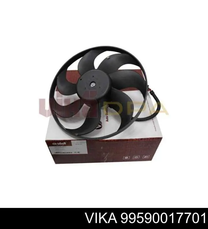 99590017701 Vika электровентилятор охлаждения в сборе (мотор+крыльчатка)