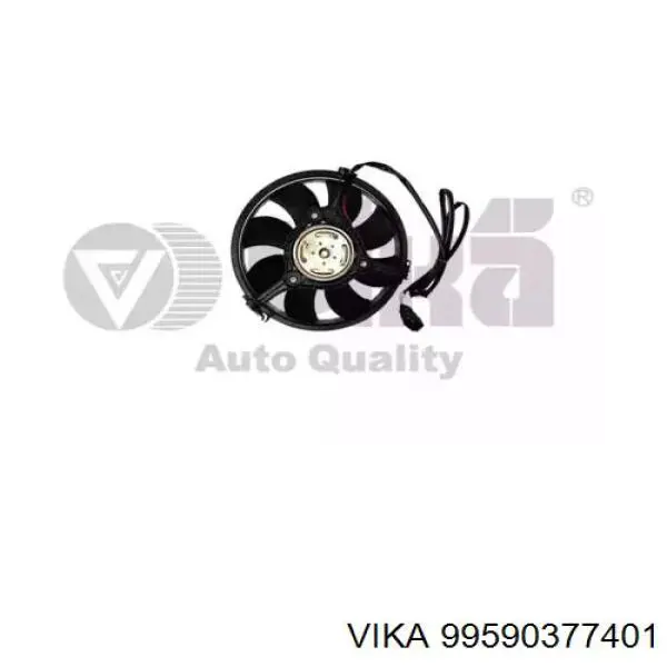 Электровентилятор охлаждения в сборе (мотор+крыльчатка) VIKA 99590377401