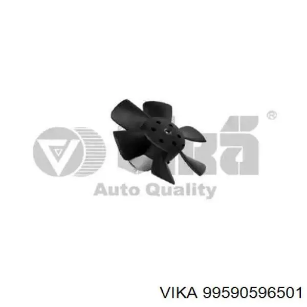 99590596501 Vika электровентилятор охлаждения в сборе (мотор+крыльчатка)
