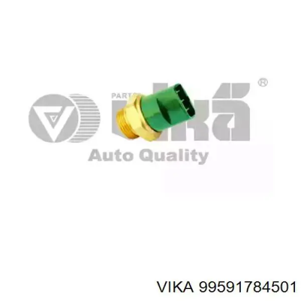 Датчик температуры охлаждающей жидкости (включения вентилятора радиатора) Vika 99591784501