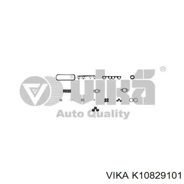 K10829101 Vika комплект прокладок двигателя верхний