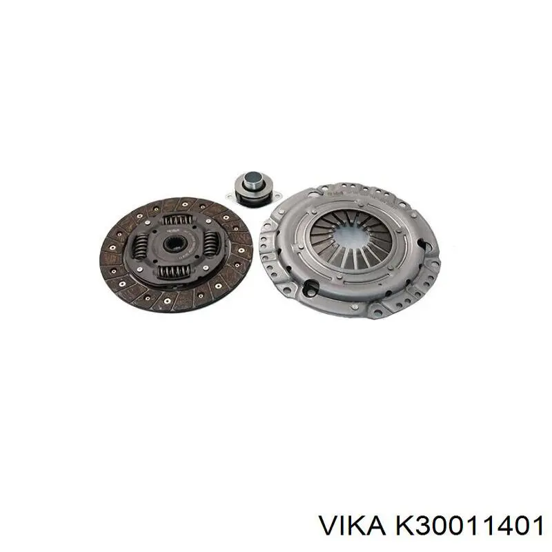 Купить K30011401 Vika Комплект сцепления (диск, корзина, подшипник)