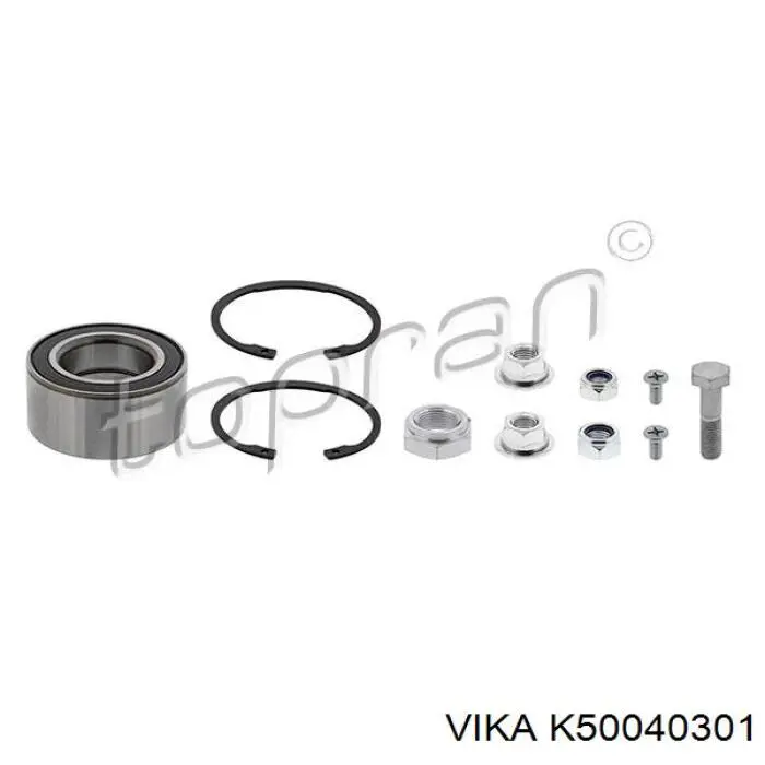 Комплект подшипника ступицы колеса Vika K50040301 цена, от 17.91 USD