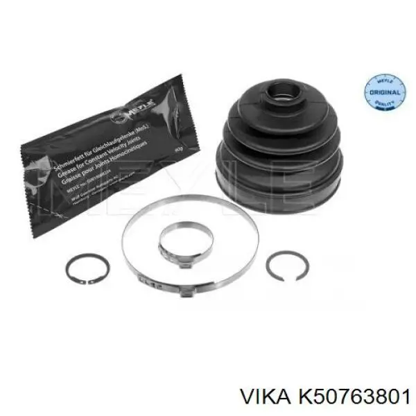 Пыльник шарнира угловых скоростей внутренний передний Vika K50763801 цена, от 7.19 USD