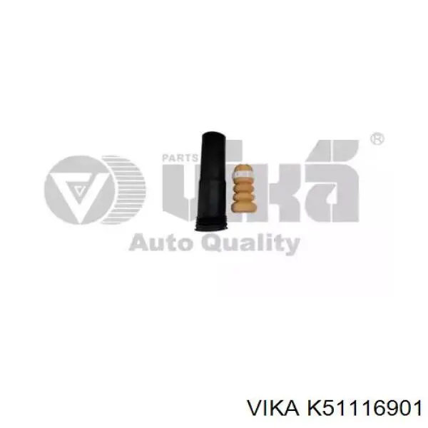 K51116901 Vika pára-choque (grade de proteção de amortecedor traseiro)