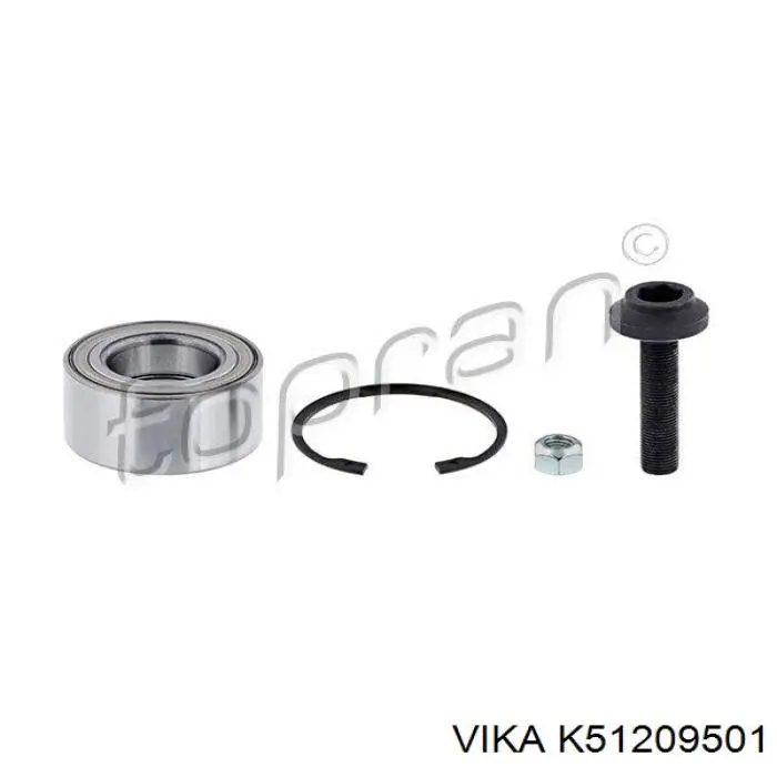 Купить K51209501 Vika Подшипник передней ступицы