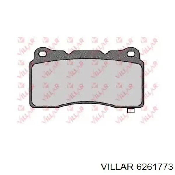 Передние тормозные колодки 6261773 Villar