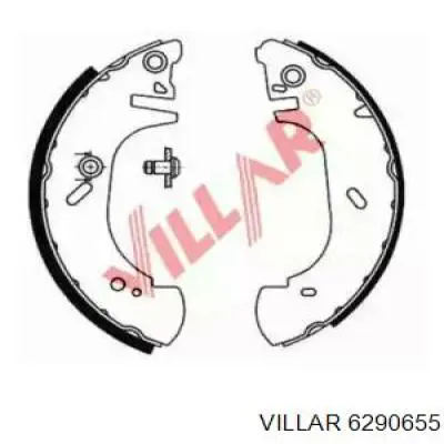 Задние барабанные колодки 6290655 Villar