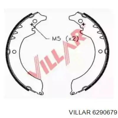 Задние барабанные колодки 6290679 Villar