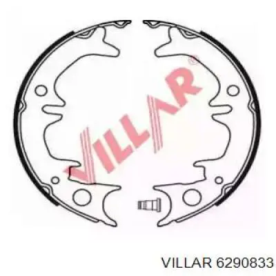 Колодки ручника 6290833 Villar