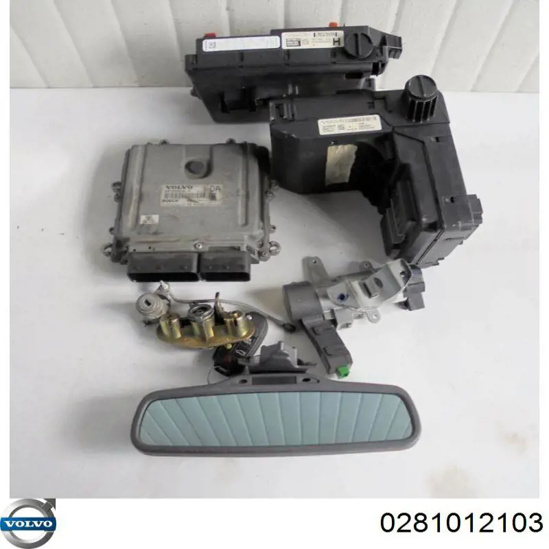 Блок управления двигателем 0281012103 Volvo