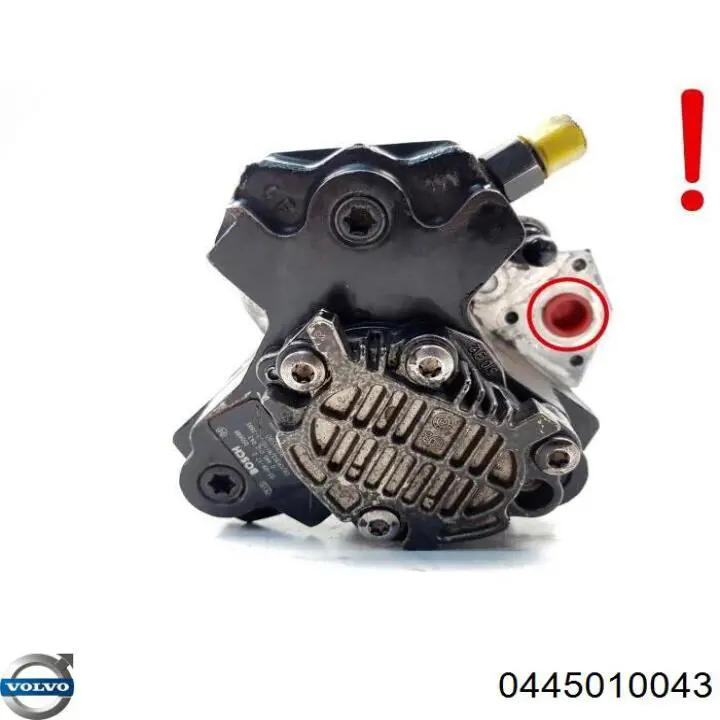 Bomba de combustível de pressão alta Volvo S60 I RS, RH