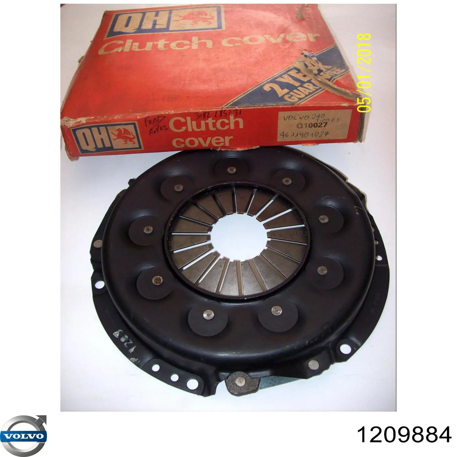  Корзина сцепления Volvo 240 