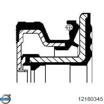 Купить 12180345 Volvo Передний сальник коленвала