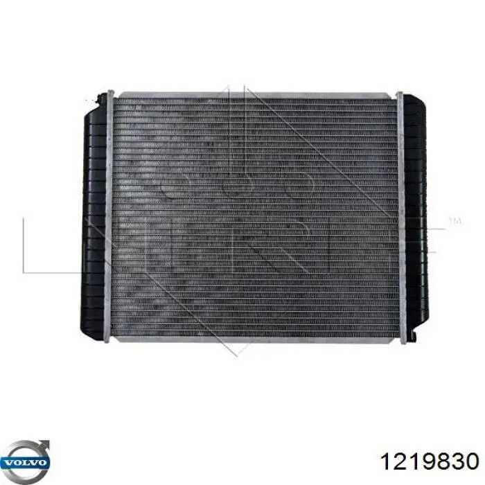 Радиатор охлаждения двигателя Volvo 1219830 цена, от 129.57 USD