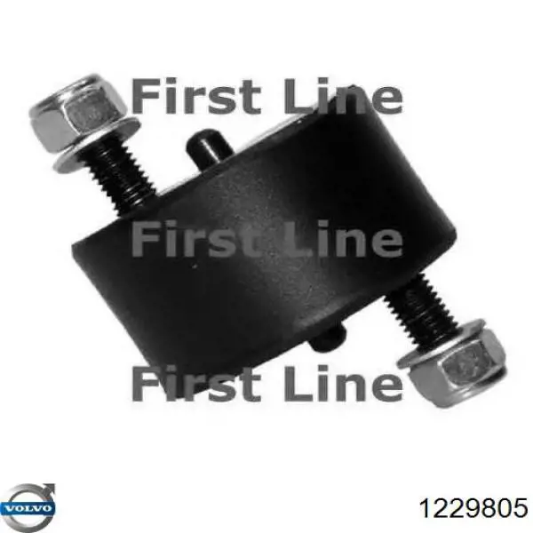 1229805 Volvo Подушка (опора) двигателя, левая