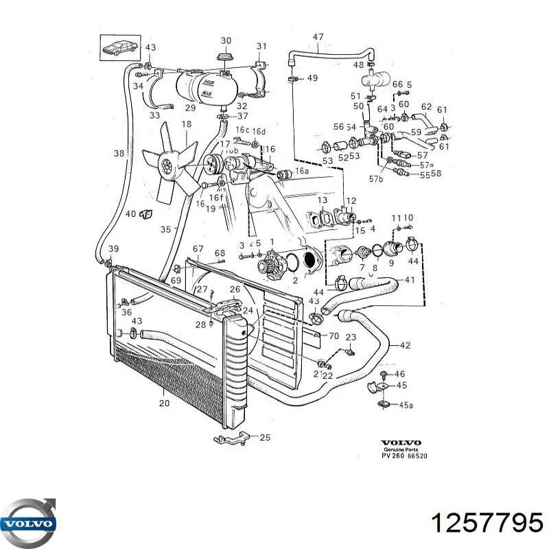  Volvo 1257795 цена, от 79.43 USD