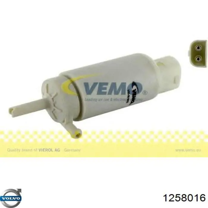 Купить 1258016 Volvo Моторчик омывателя переднего стекла