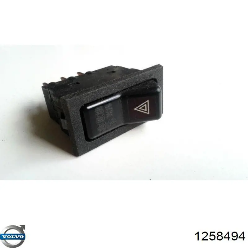 Кнопка аварийного сигнала Volvo 1258494 цена, от 61.34 USD