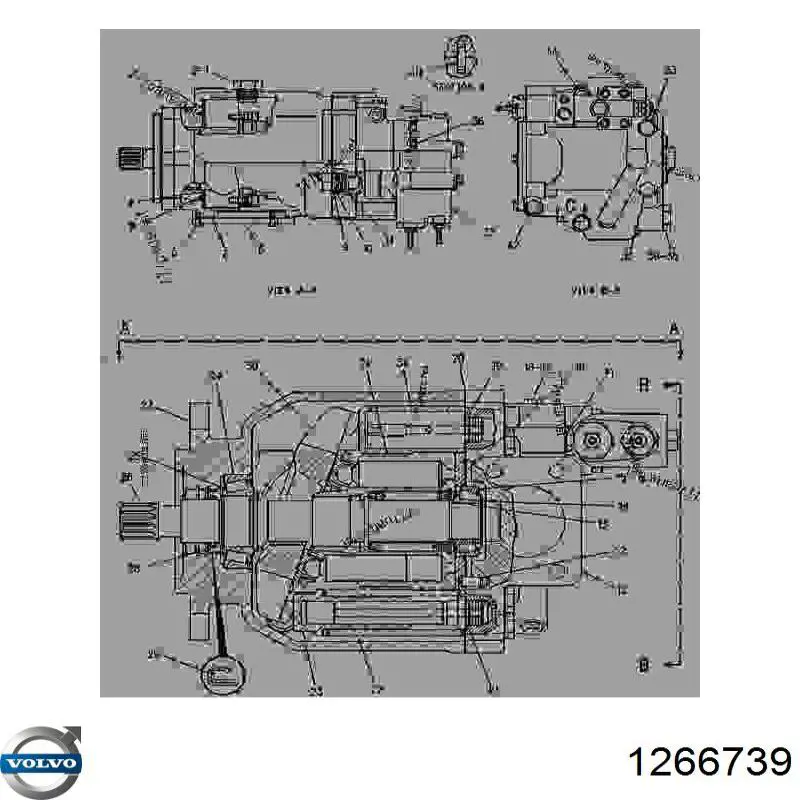 31372147 Volvo Глушитель центральный