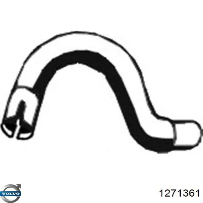 1271361 Volvo Выхлопная труба