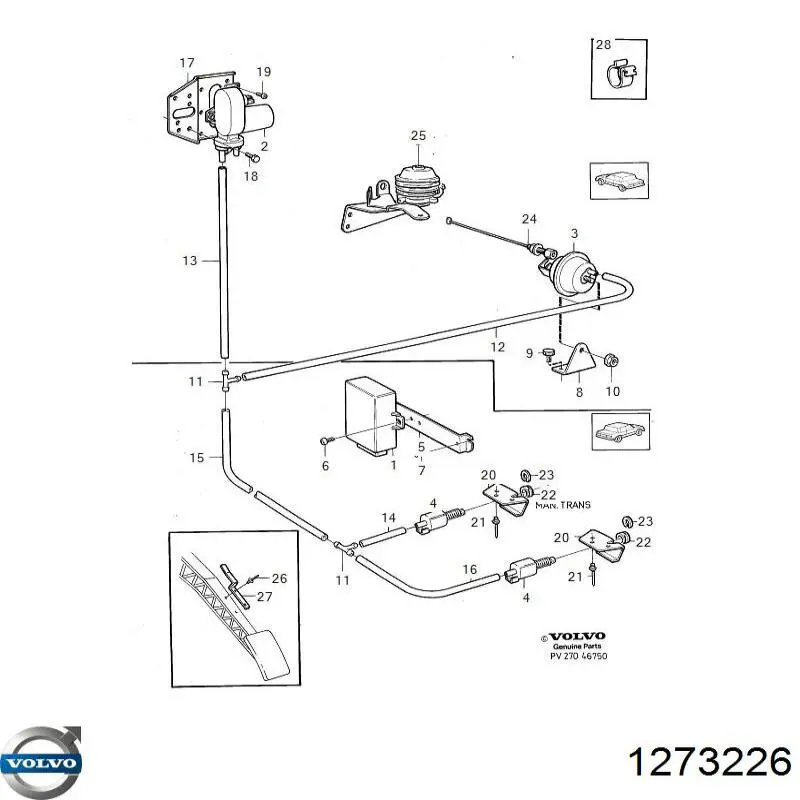 Купить 1273226 Volvo 