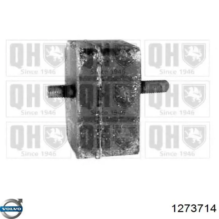 Опора КПП на Volvo 740  744