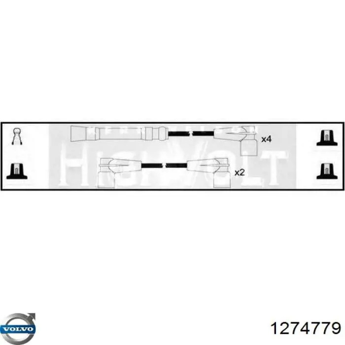 1274779 Volvo Провода высоковольтные