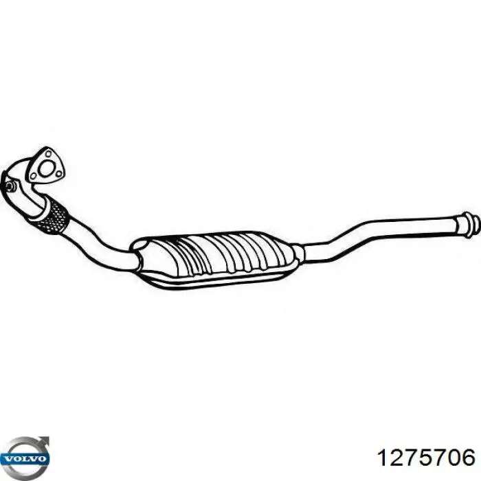 1275706 Volvo Конвертор-катализатор