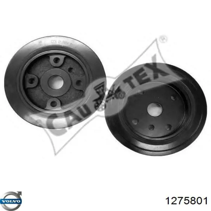 Шкив коленвала (демпфер) Volvo 1275801 цена, от 43.51 USD