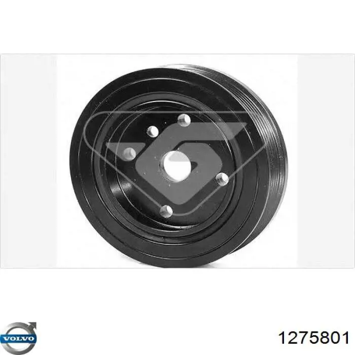 Купить 1275801 Volvo Шкив-демпфер коленвала