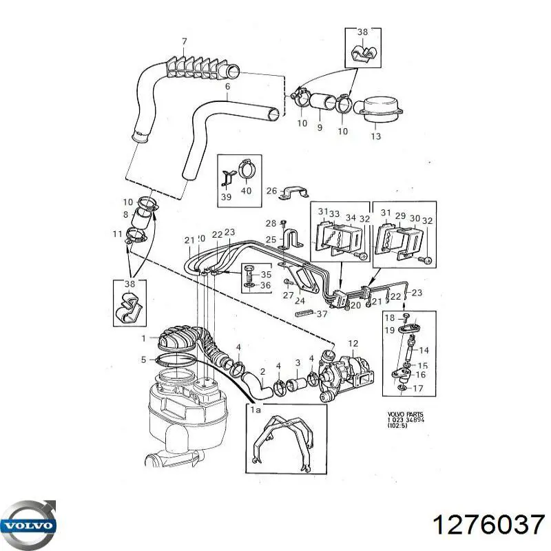 Купить 463972 Volvo Клапанная форсунка