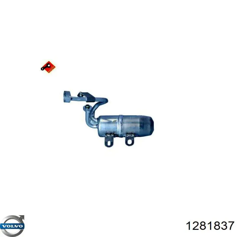 1281837 Volvo Ресивер-осушитель кондиционера