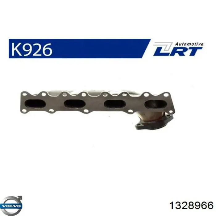 Центральная часть глушителя 1328966 Volvo