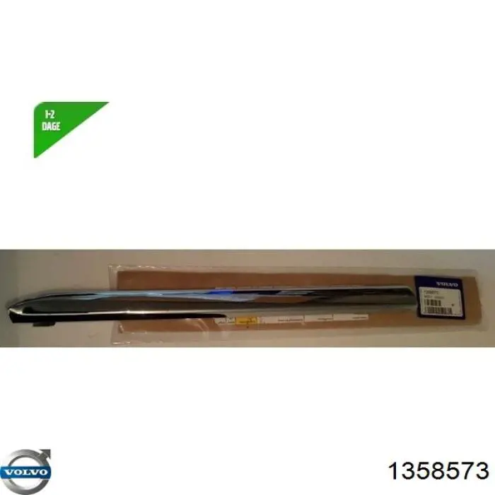 Молдинг бампера переднего правый Volvo 1358573 цена, от 56.60 USD